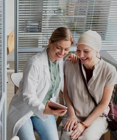 patient-and-a-nurse-sitting